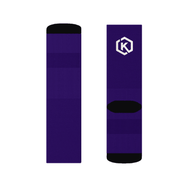 Kicxs Crew Socks - Purple 3