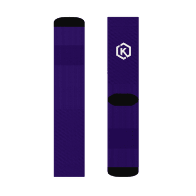 Kicxs Crew Socks - Purple 1