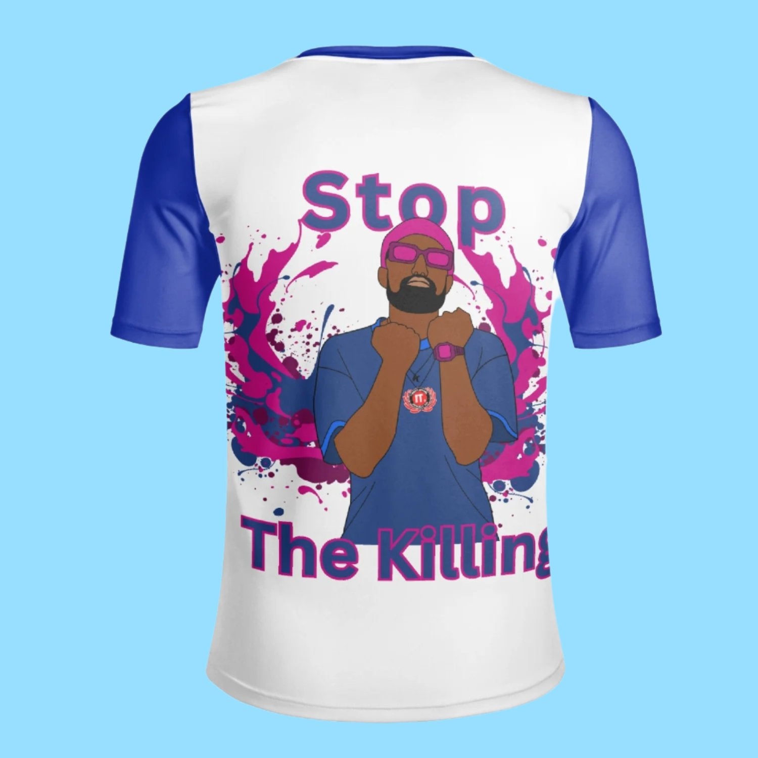 1T Stop The Killing Handmade Men T-shirt