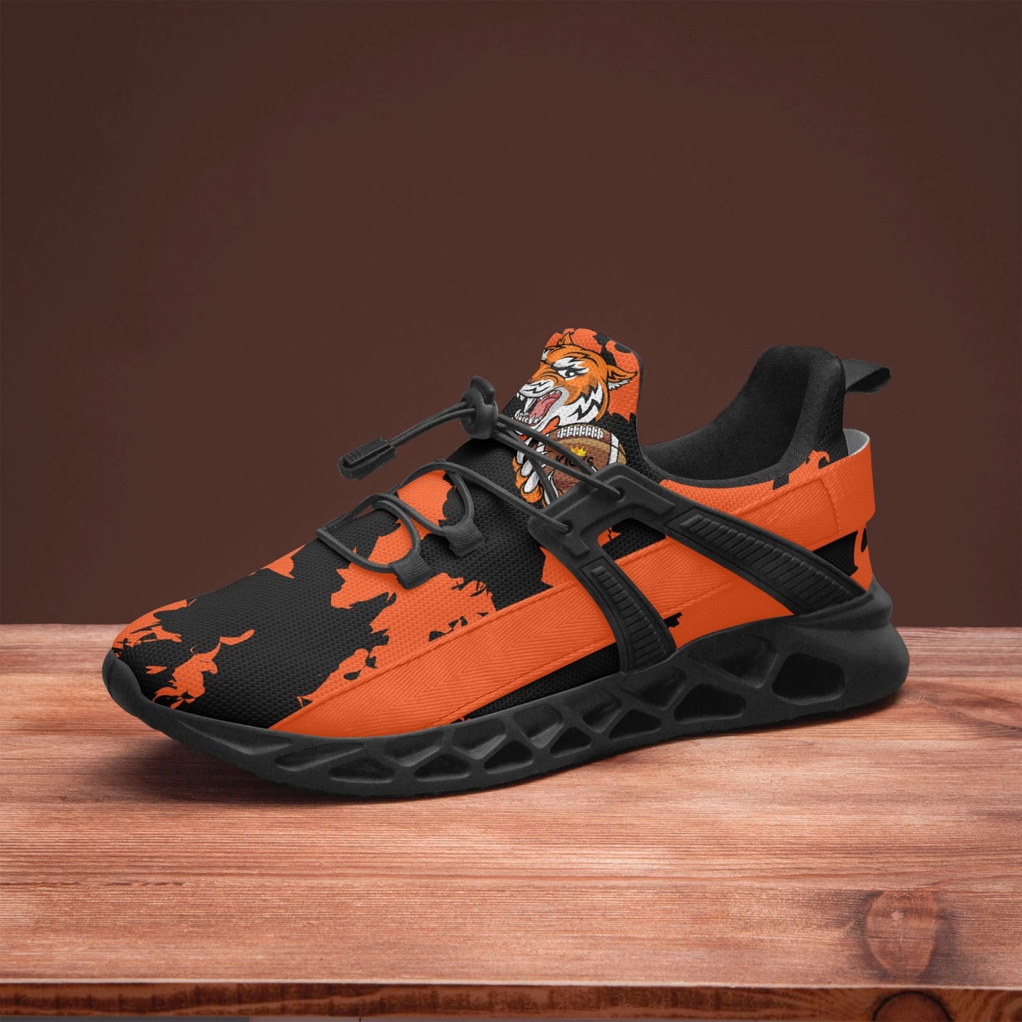 Kicxs Bengals Camo Mesh Running Shoes