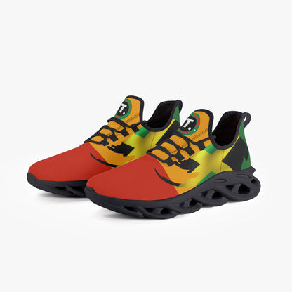 Rastaman Jamaican Bounce Mesh Knit Sneakers