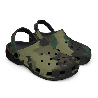 Kicxs Camo Clogs