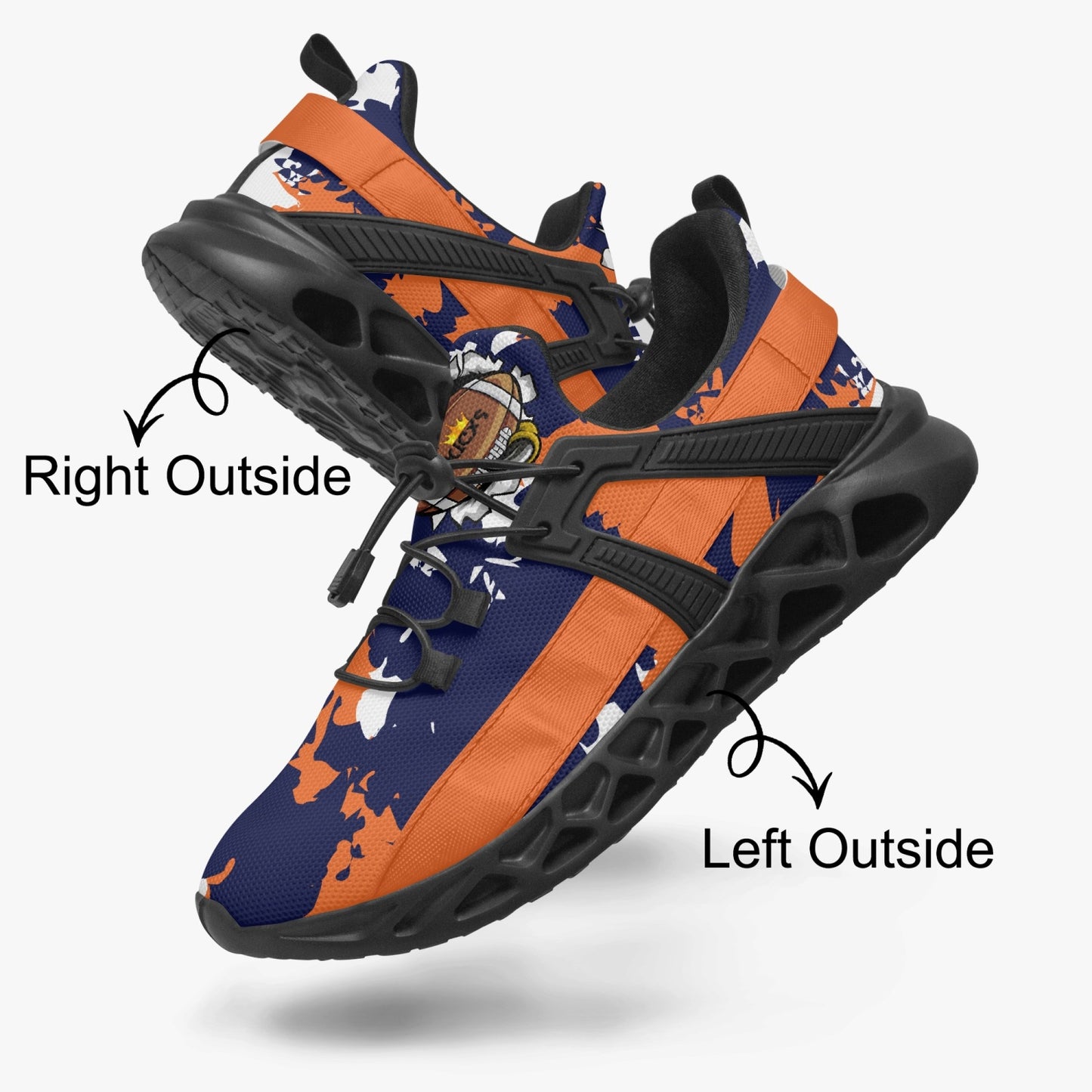 Kicxs Bears Camo Mesh Running Shoes