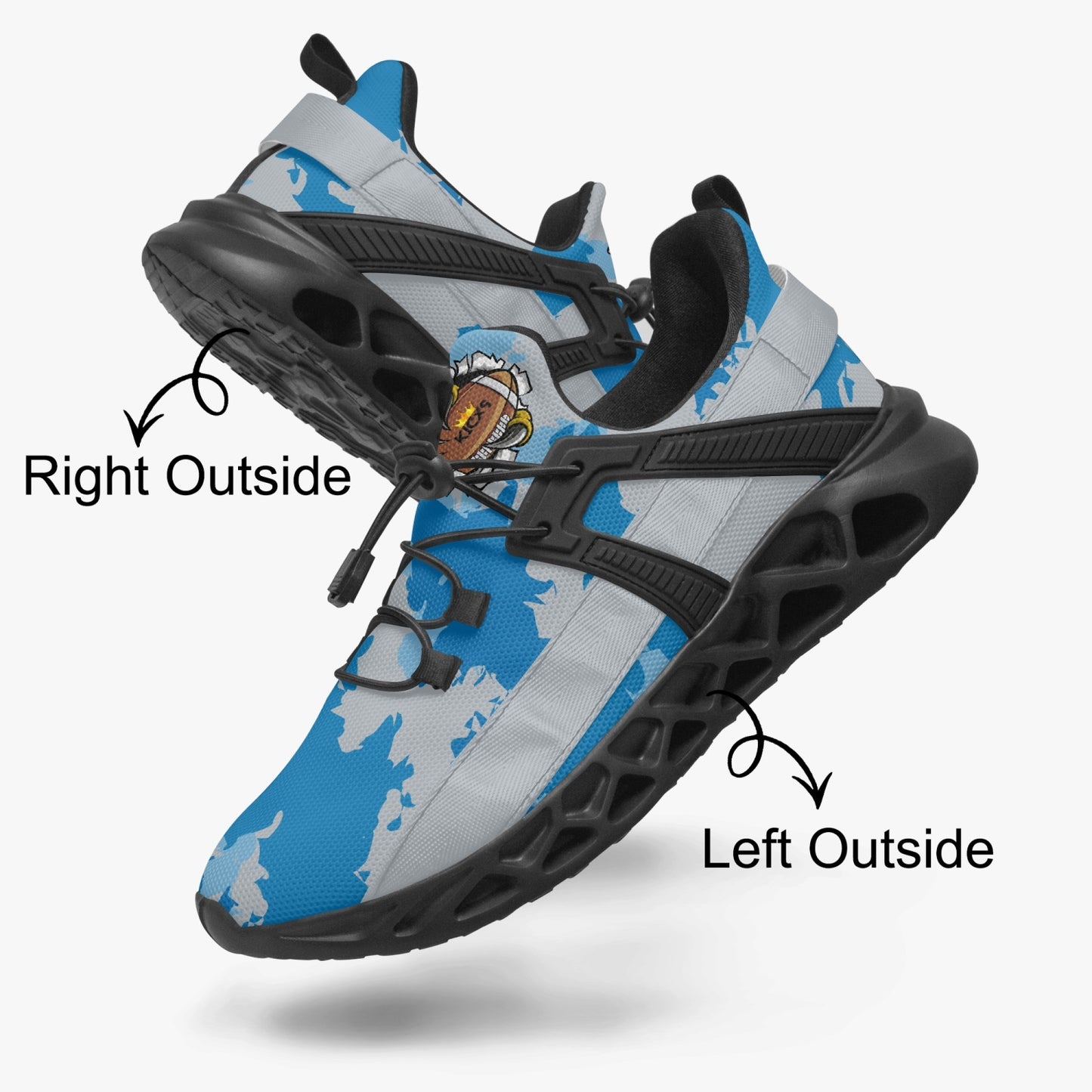 Kicxs Lions Camo Mesh Running Shoes