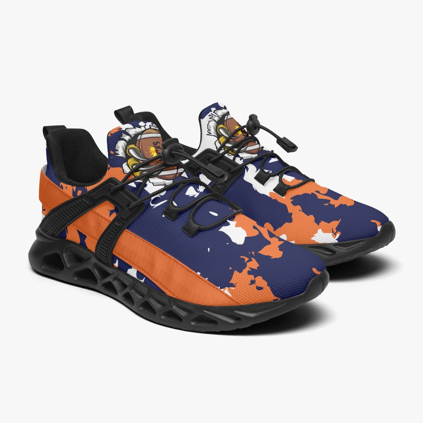 Kicxs Bears Camo Mesh Running Shoes