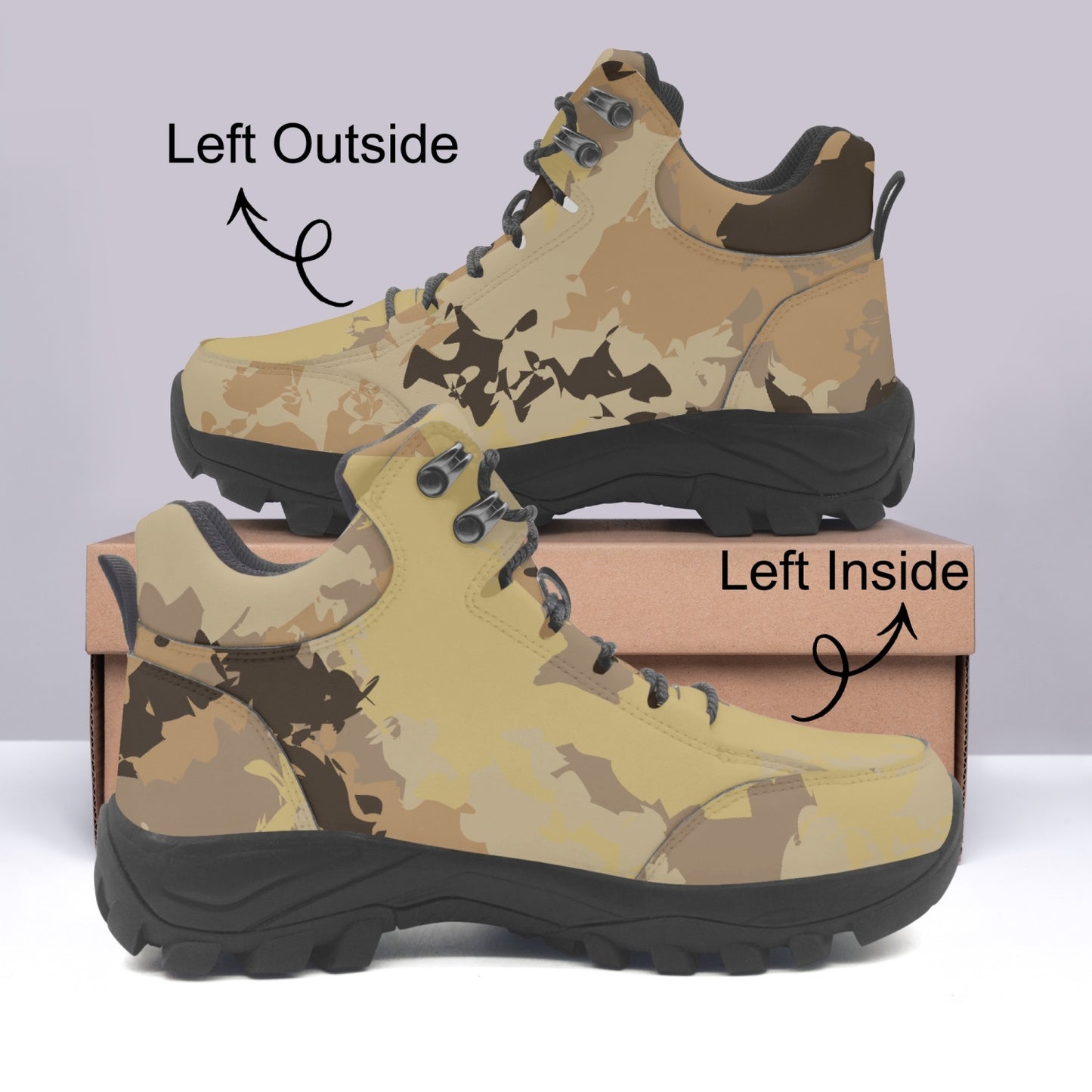 Kicxs Camouflage Classic Boots - Tan