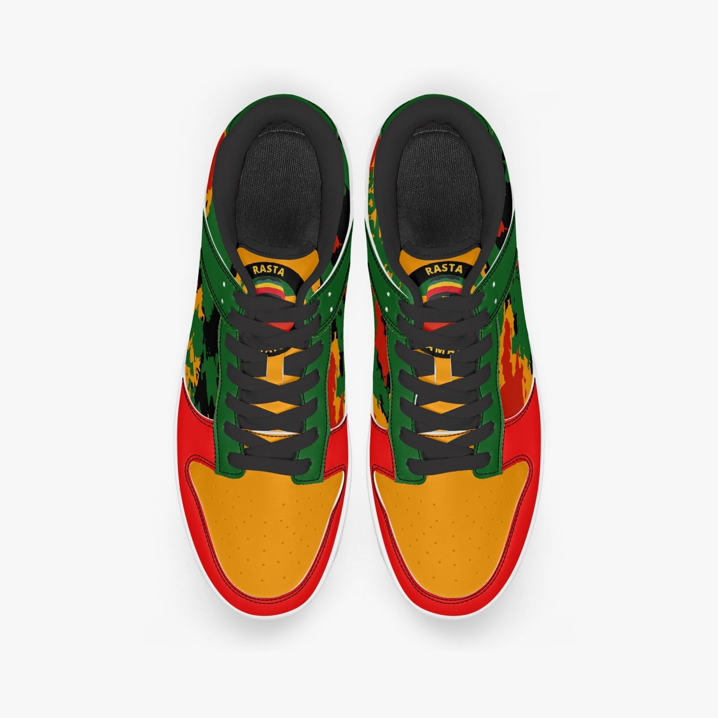 Rastaman Camo Lows Sneakers