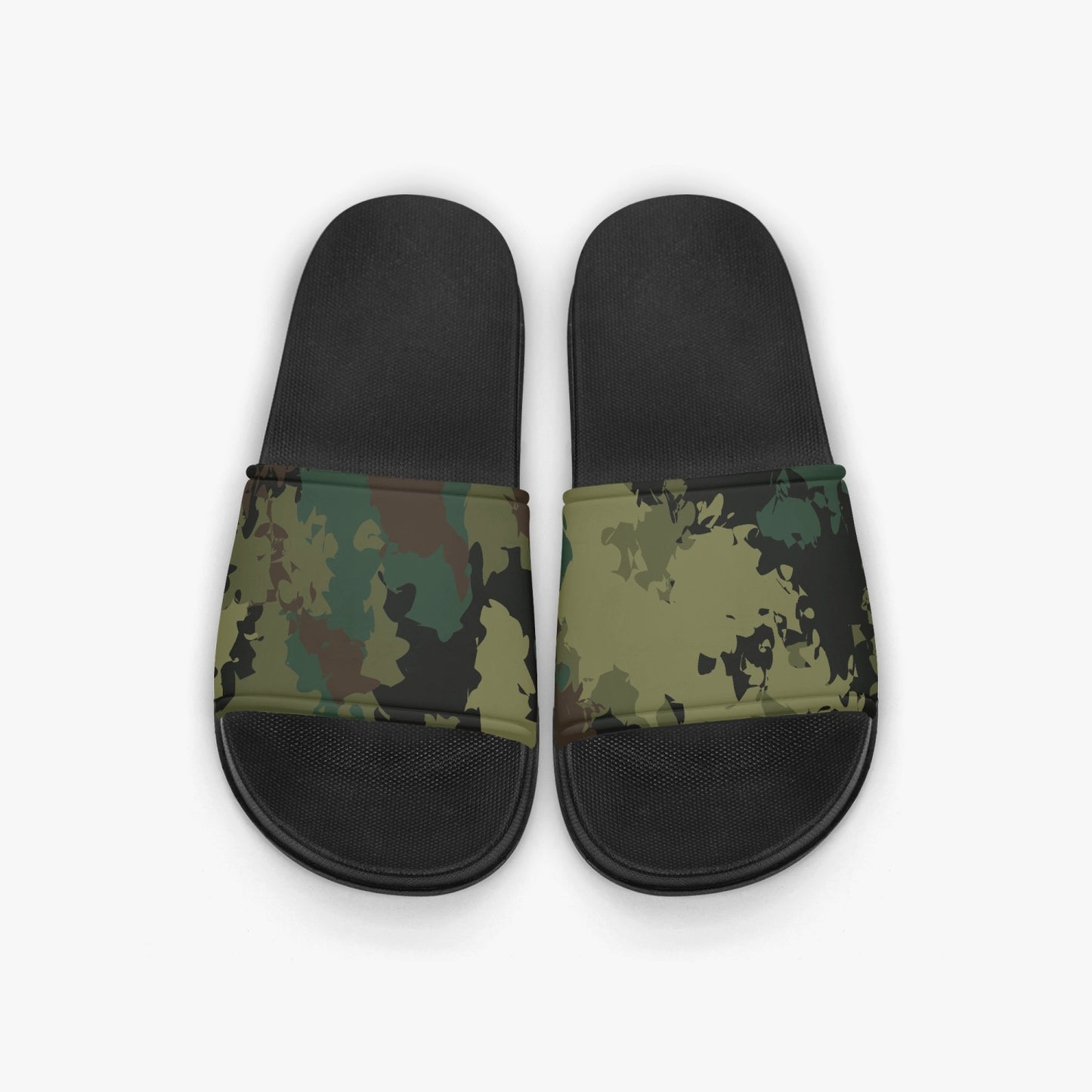 Kicxs Camouflage Home Slippers - Black