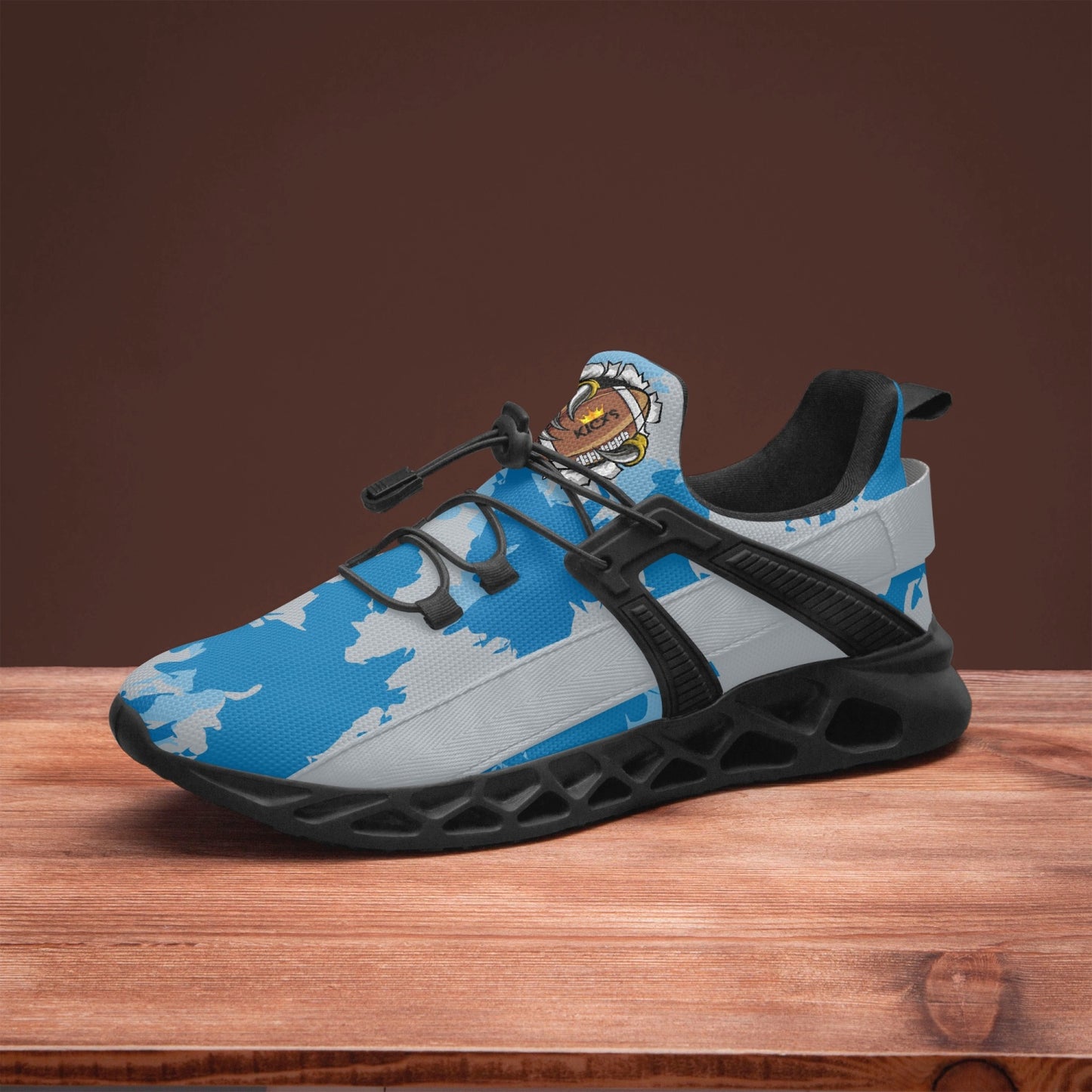 Kicxs Lions Camo Mesh Running Shoes