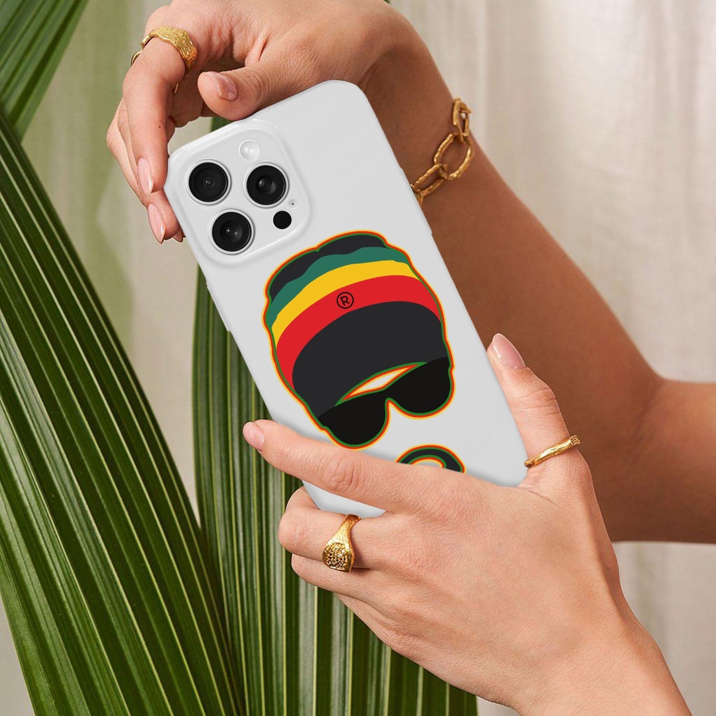 Rastaman iPhone 15 Pro Phone Case (Lens Protective)