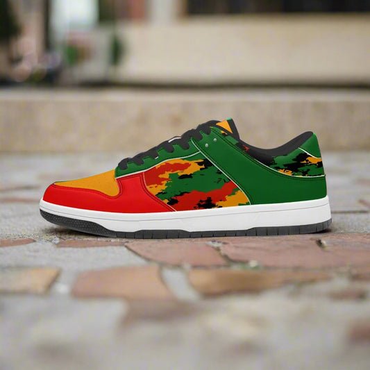 Rastaman Camo Lows Sneakers