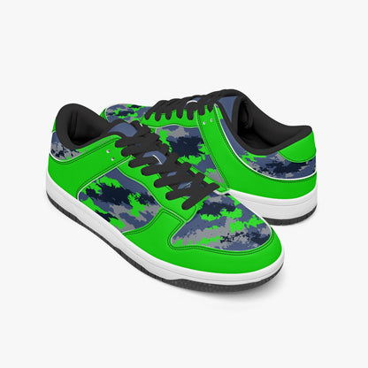 Kicxs Seahawks Low-Top Leather Sneakers