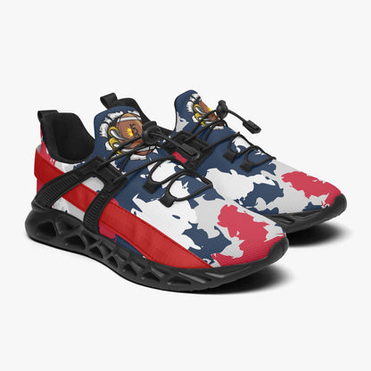 Kicxs Patriots Camo Mesh Running Shoes