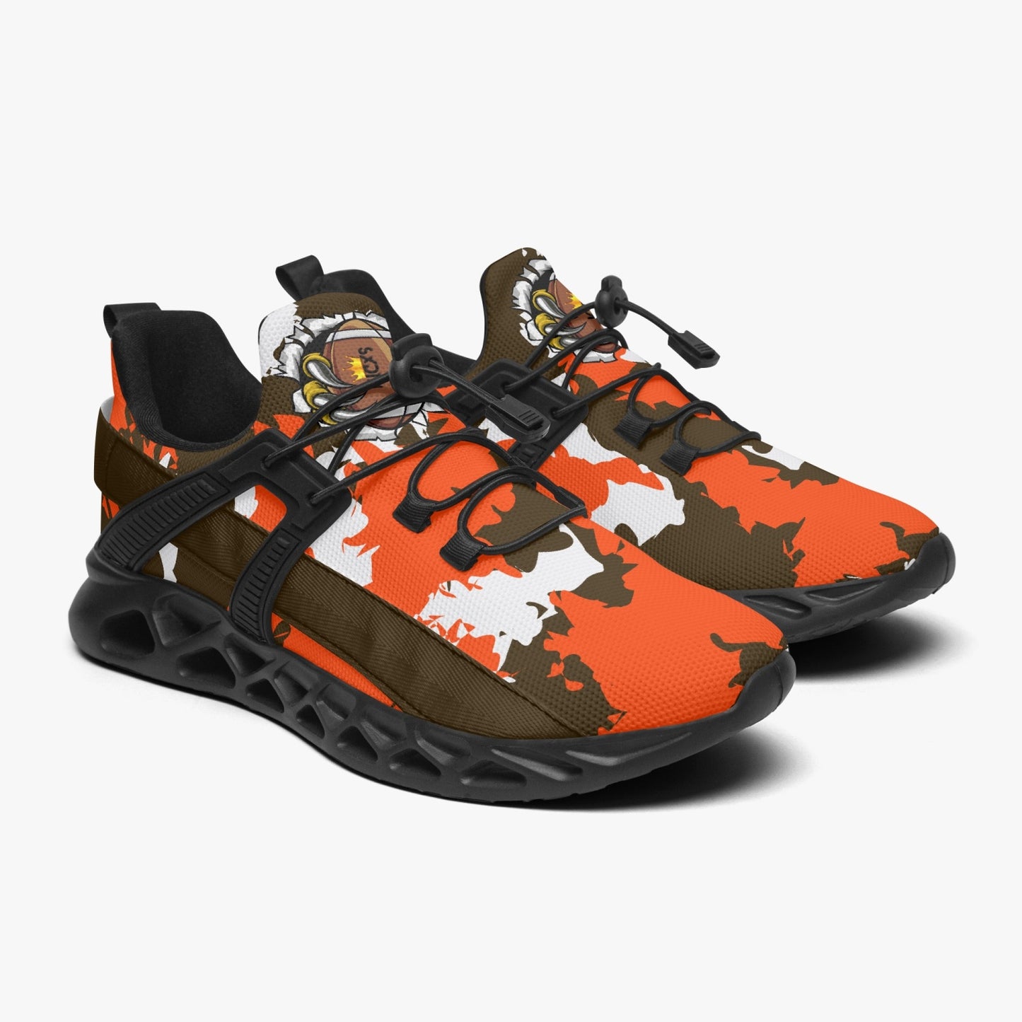 Kicxs CLE Camo Mesh Running Shoes