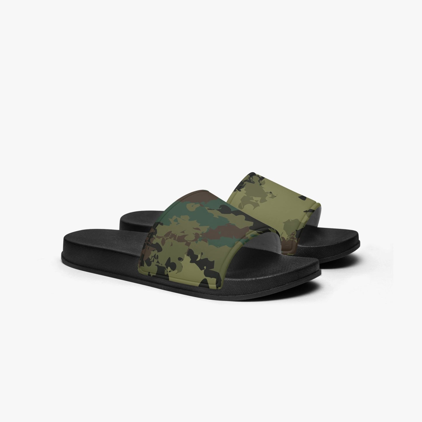 Kicxs Camouflage Home Slippers - Black