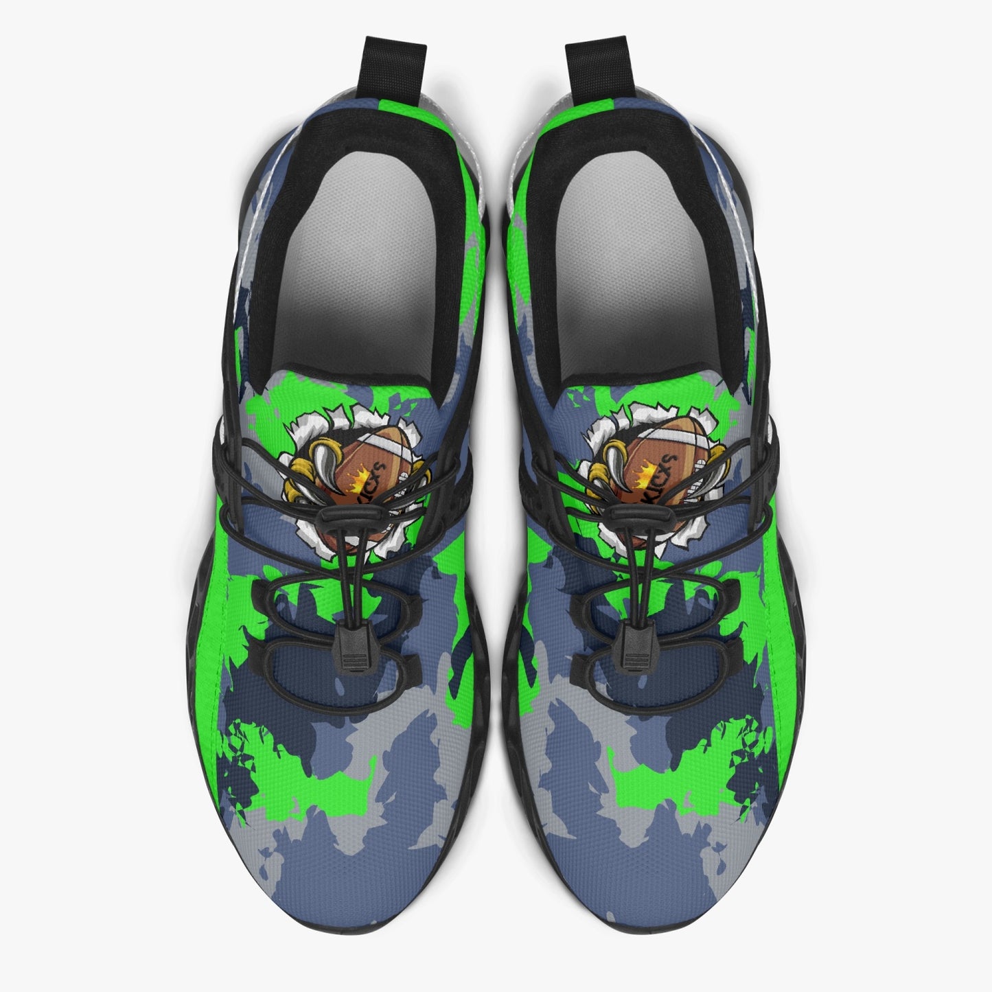 Kicxs SEA Camo Mesh Running Shoes