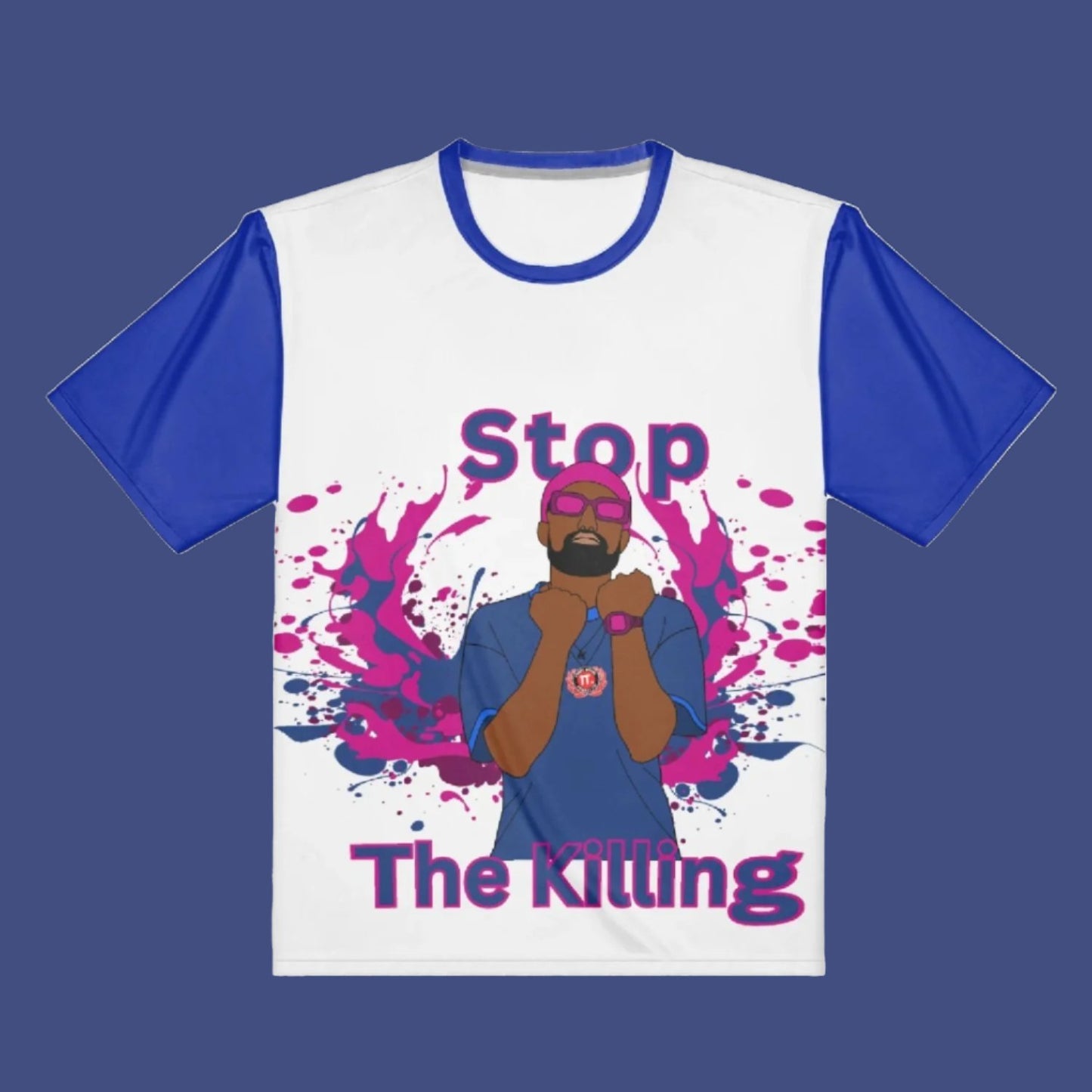 1T Stop The Killing Handmade Men T-shirt