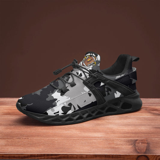 Kicxs Raiders Camo Mesh Running Shoes