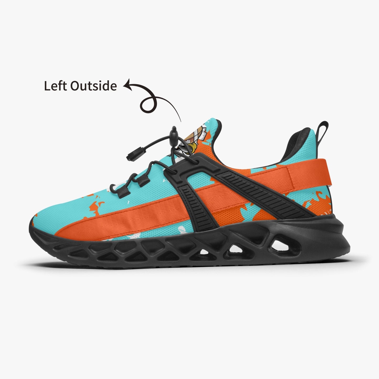 Kicxs Dolphins Camo Mesh Running Shoes