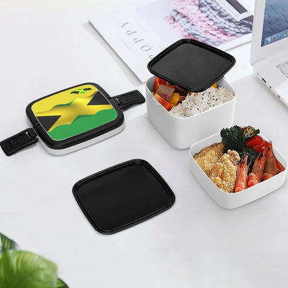 Rastaman Jamaica Double-layer Lunch Box