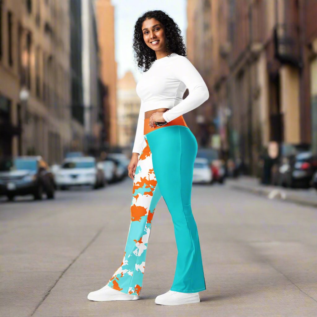 Kicxs Dolphins Flare Leggings