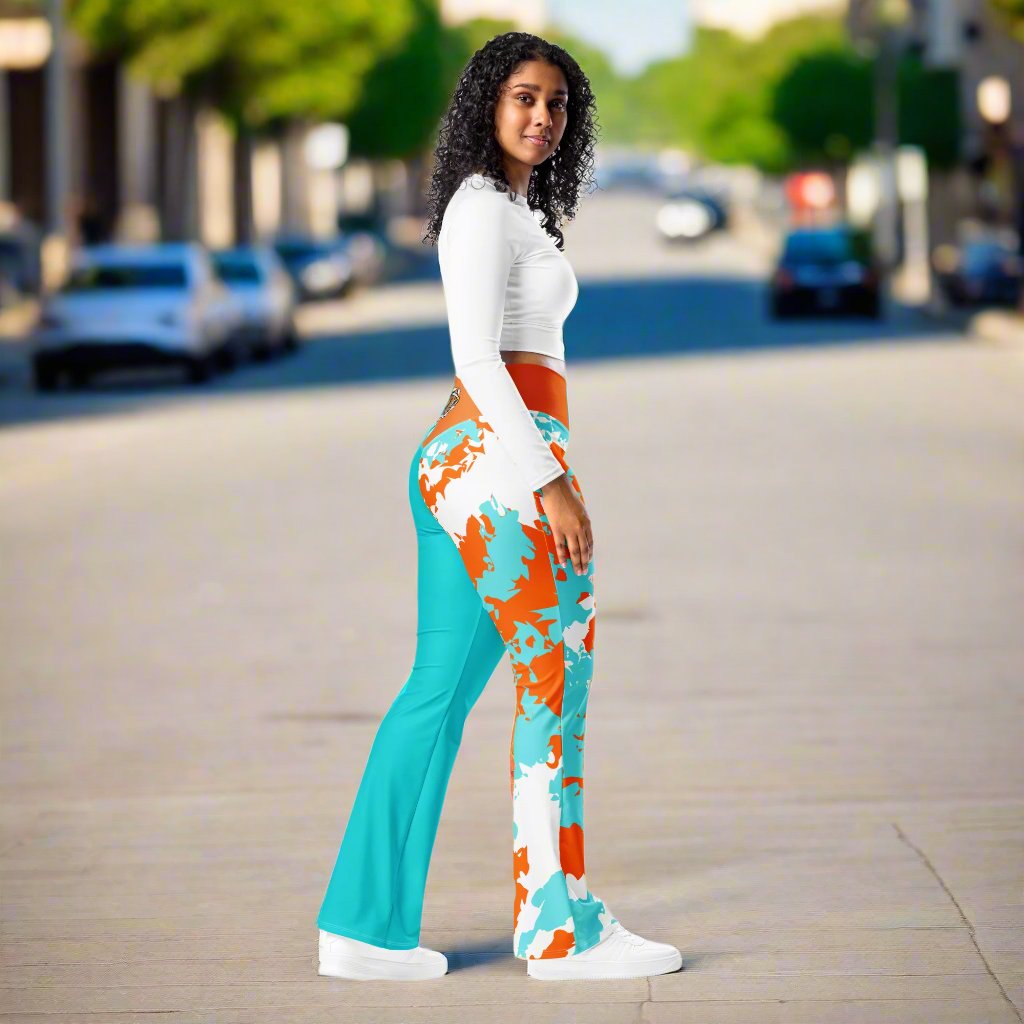 Kicxs Dolphins Flare Leggings