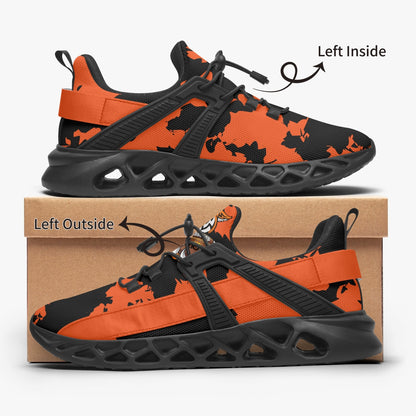 Kicxs Bengals Camo Mesh Running Shoes