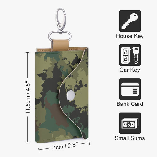 Kicxs Camouflage Key Holder Case