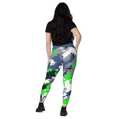 Kicxs Seahawks Leggings with pockets