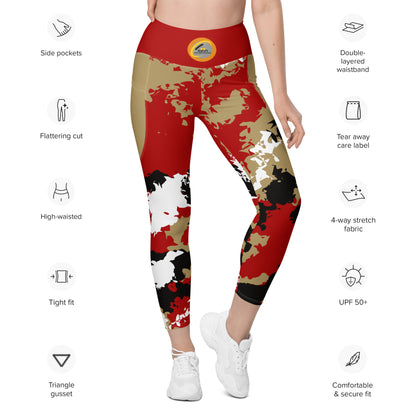 Kicxs Forty-Niners Leggings with pockets