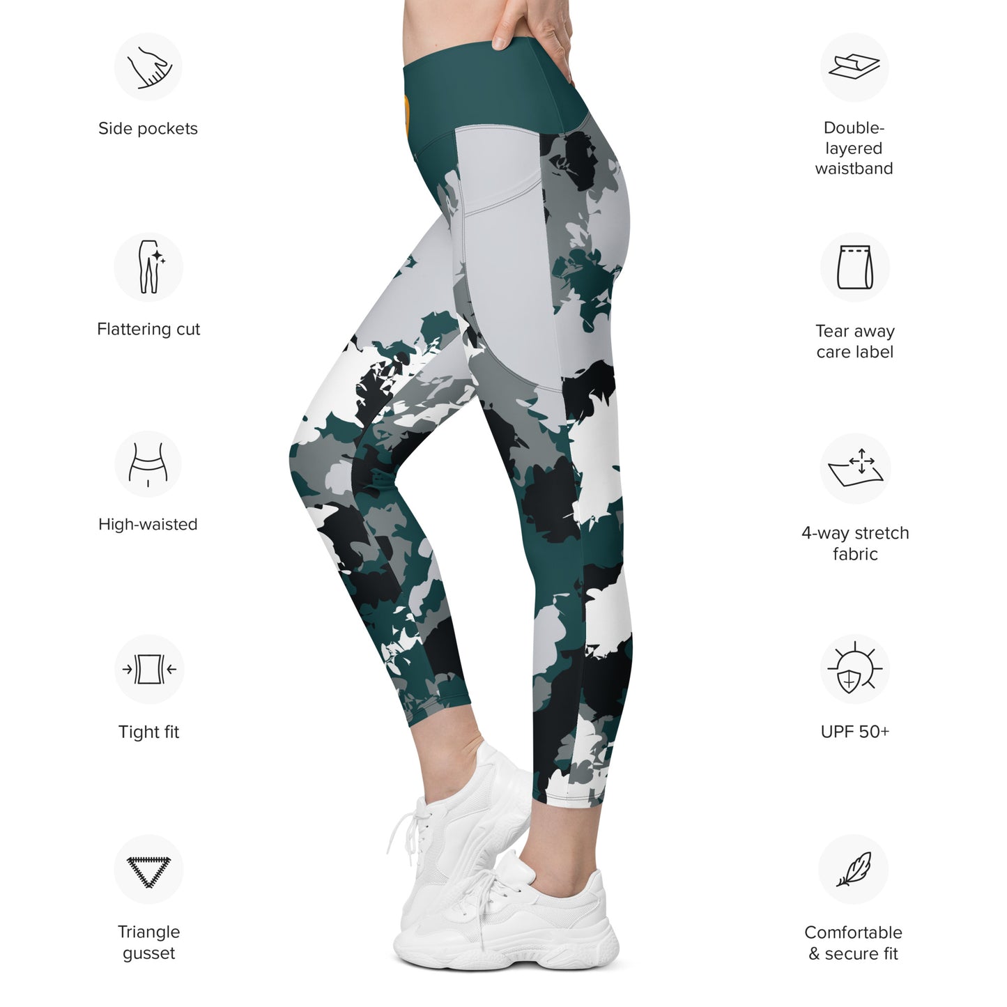 Kicxs Eagles Leggings with pockets