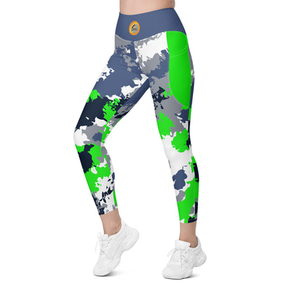 Kicxs Seahawks Leggings with pockets