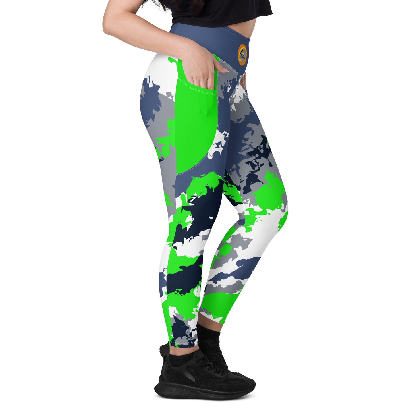 Kicxs Seahawks Leggings with pockets