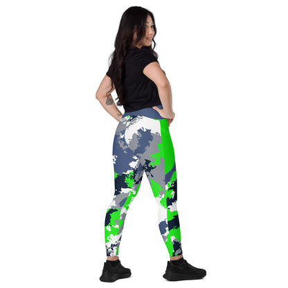 Kicxs Seahawks Leggings with pockets