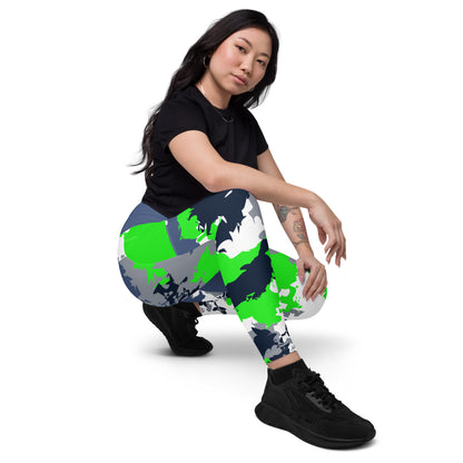 Kicxs Seahawks Leggings with pockets