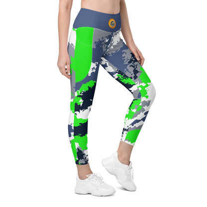 Kicxs Seahawks Leggings with pockets