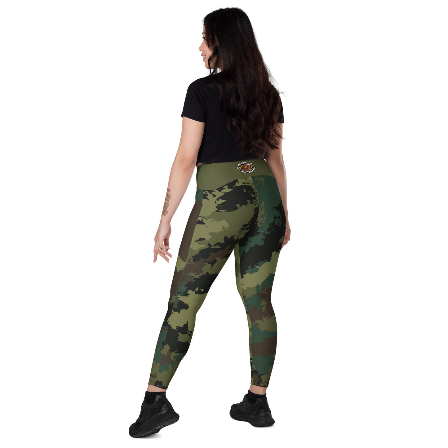 Kicxs Camouflage Leggings With Pockets