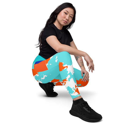 Kicxs Dolphins Leggings with pockets