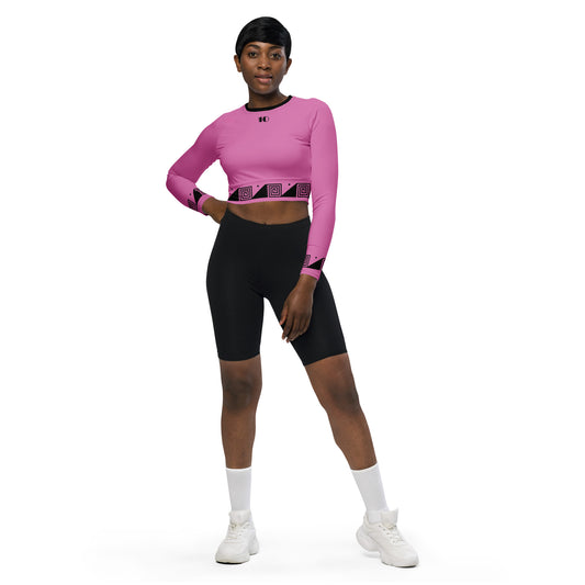 Kicxs Miami Soccer Long-Sleeve Crop Top $ Kicxs Pro Sports Apparel Kicxs Apparel 1Tweezy Apparel