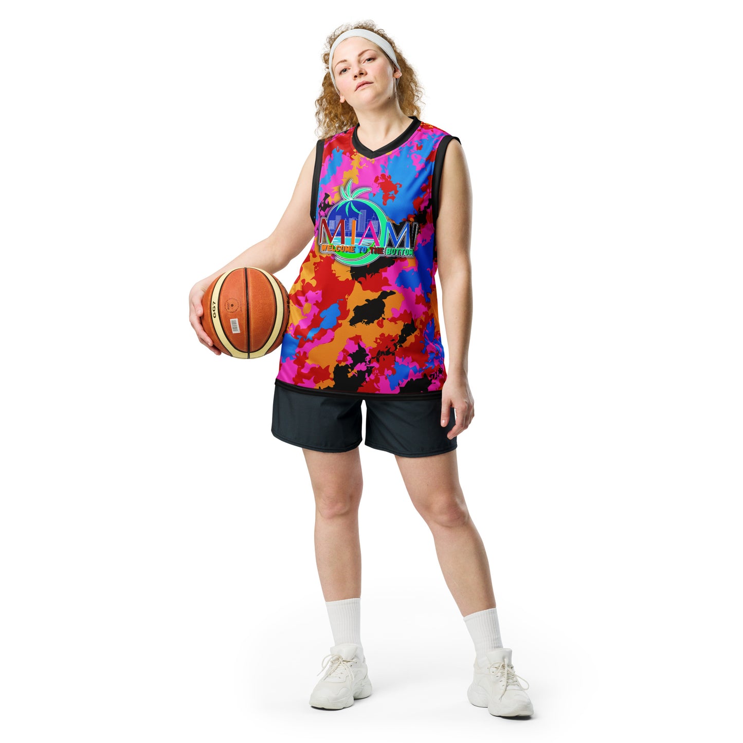 1Tweezy Apparel Miami Unisex Basketball Jersey