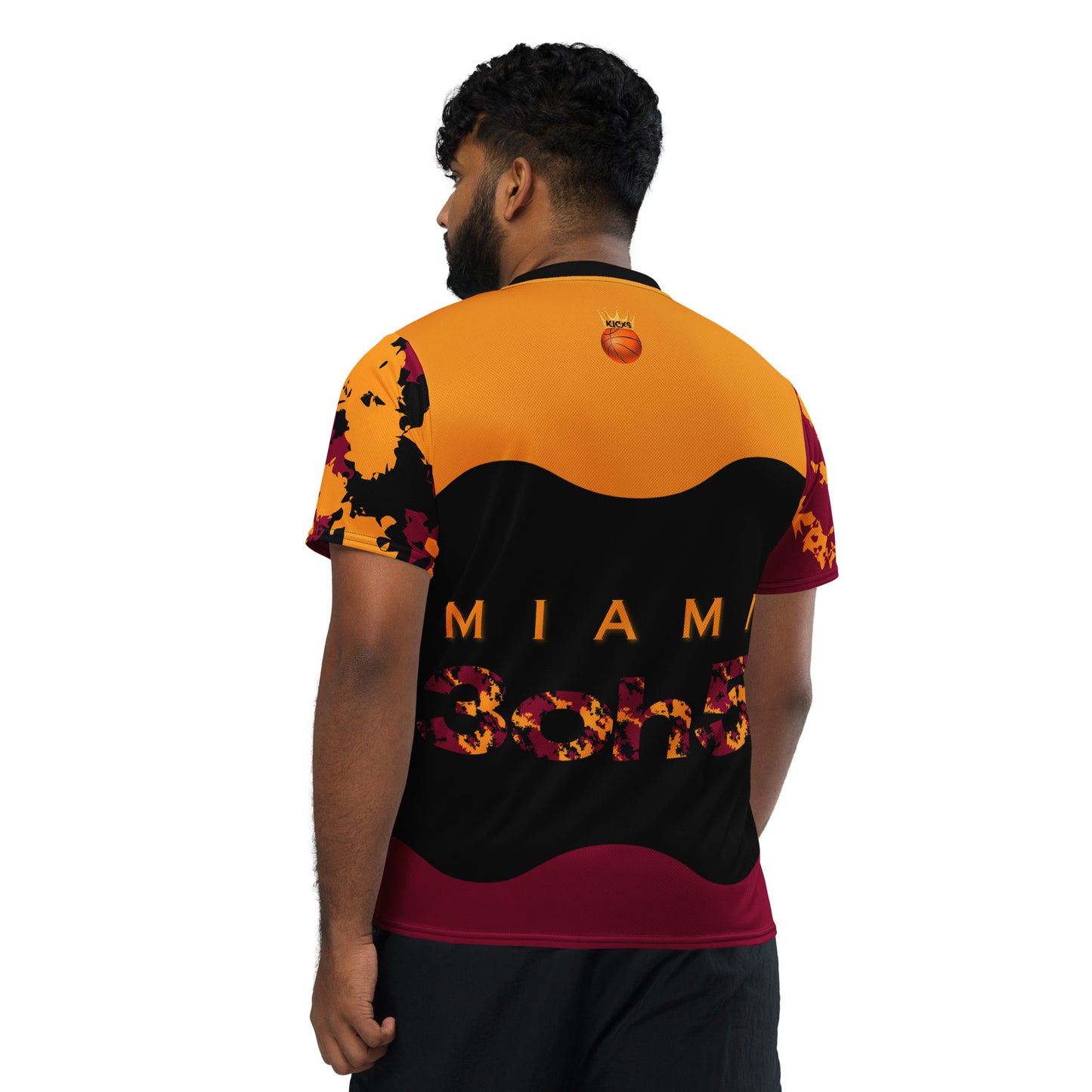 Kicxs Miami 3oh5 Unisex Sports Jersey