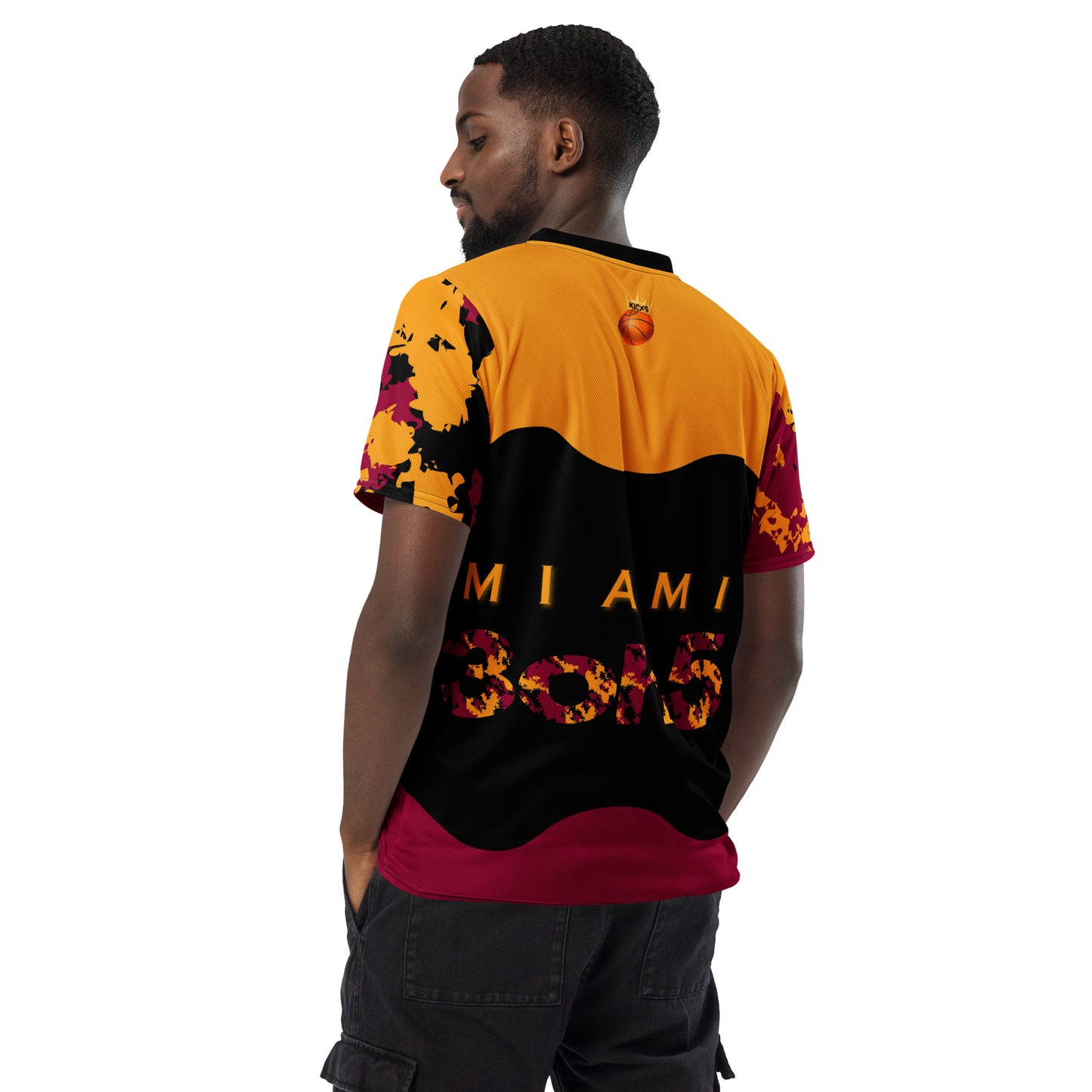 Kicxs Miami 3oh5 Unisex Sports Jersey