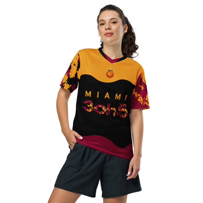 Kicxs Miami 3oh5 Unisex Sports Jersey