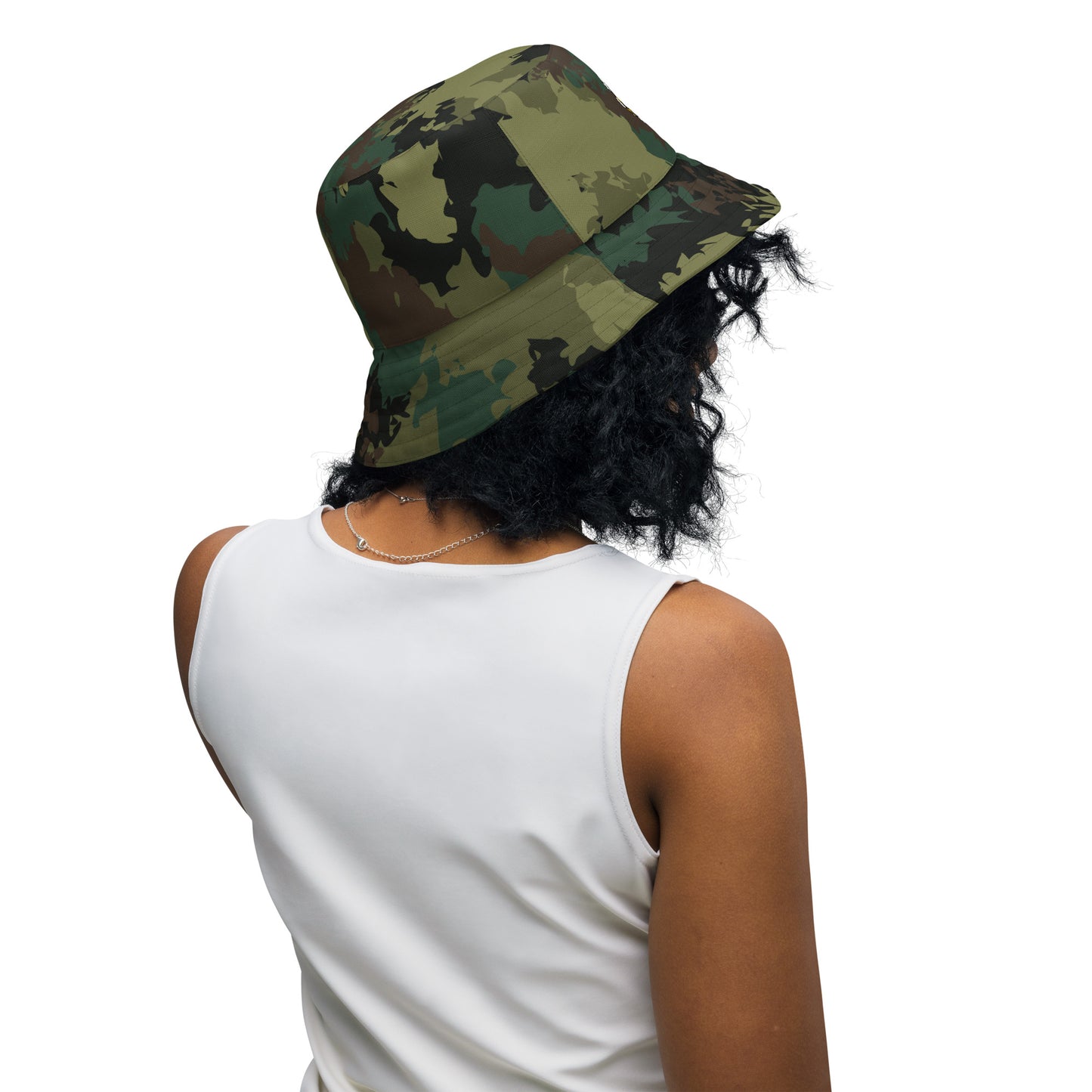 Kicxs Camouflage Reversible Bucket Hat