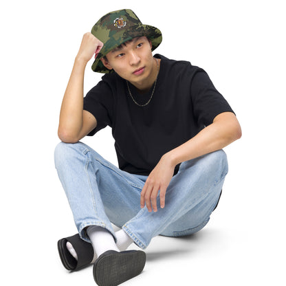 Kicxs Camouflage Reversible Bucket Hat