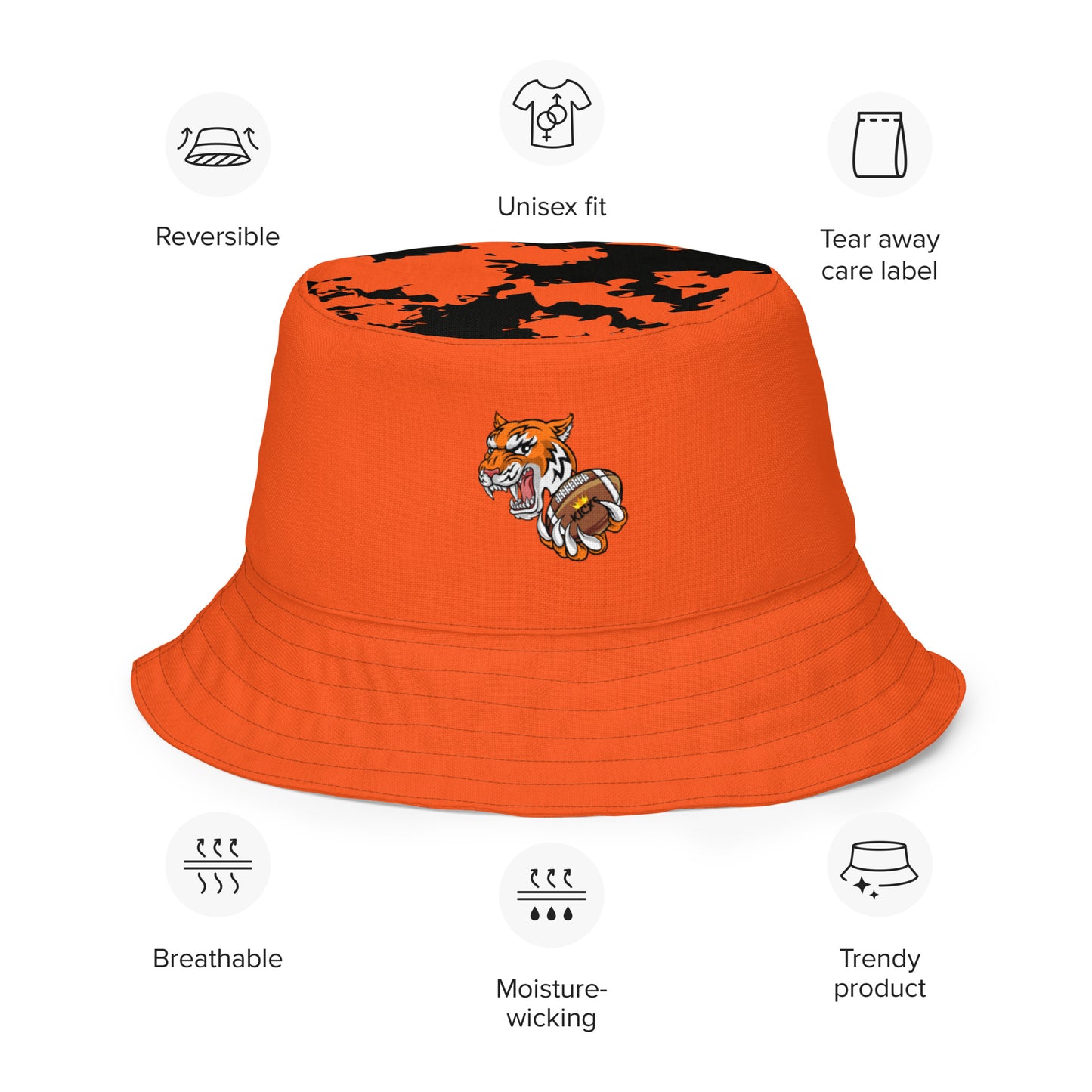 Kicxs Bengals Reversible Bucket Hat