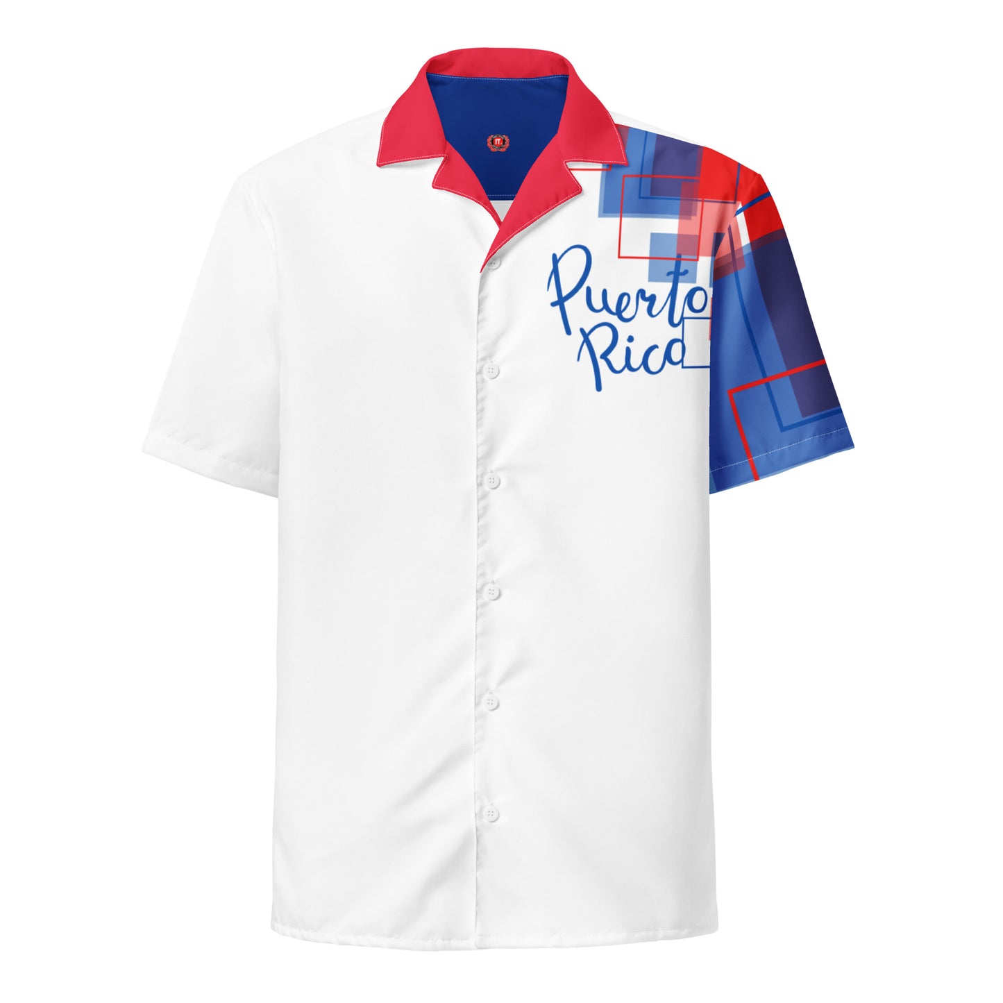 Puerto Rico Unisex Button Shirt