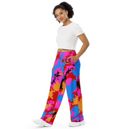 1Tweezy Apparel Miami Unisex Wide-Leg Pants