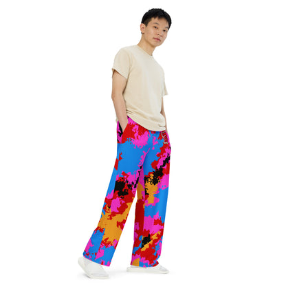 1Tweezy Apparel Miami Unisex Wide-Leg Pants