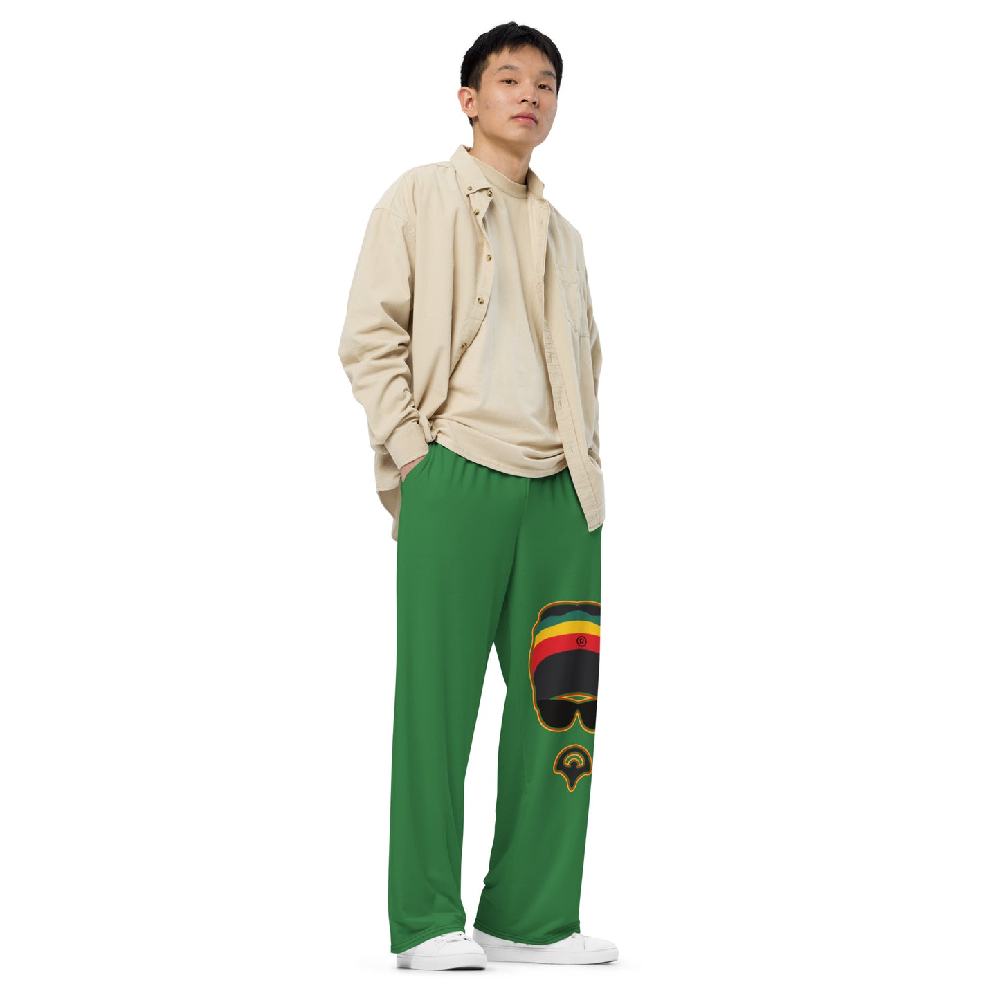 Rastaman Unisex Wide-Leg Pants